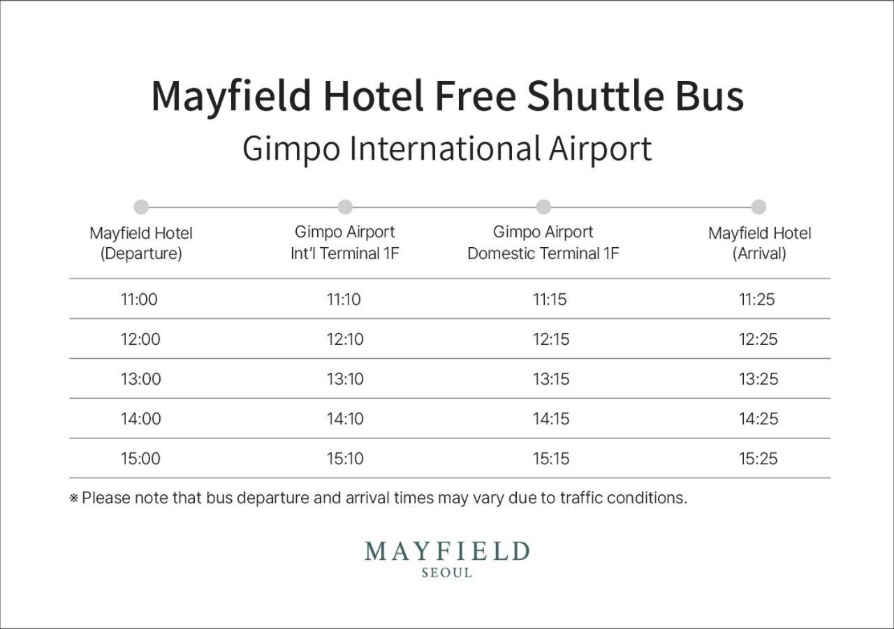 Mayfield Hotel Seoul Ngoại thất bức ảnh